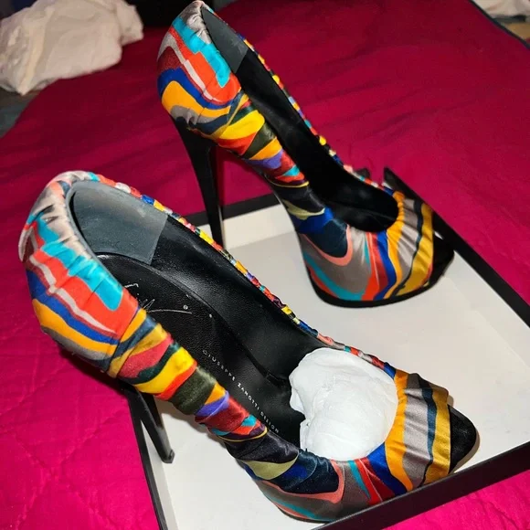 Giuseppe Zanotti Colorblock Platforms